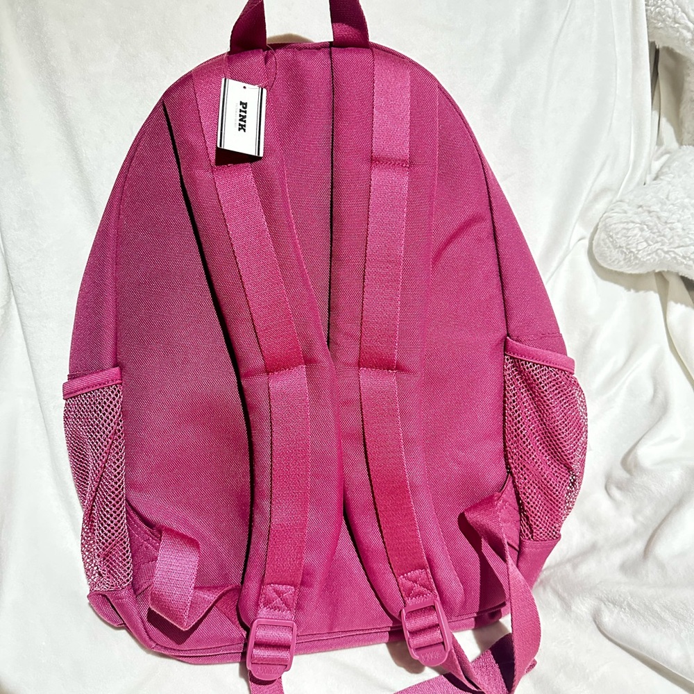 Fred Perry Pink Backpack - Picture 4 of 5